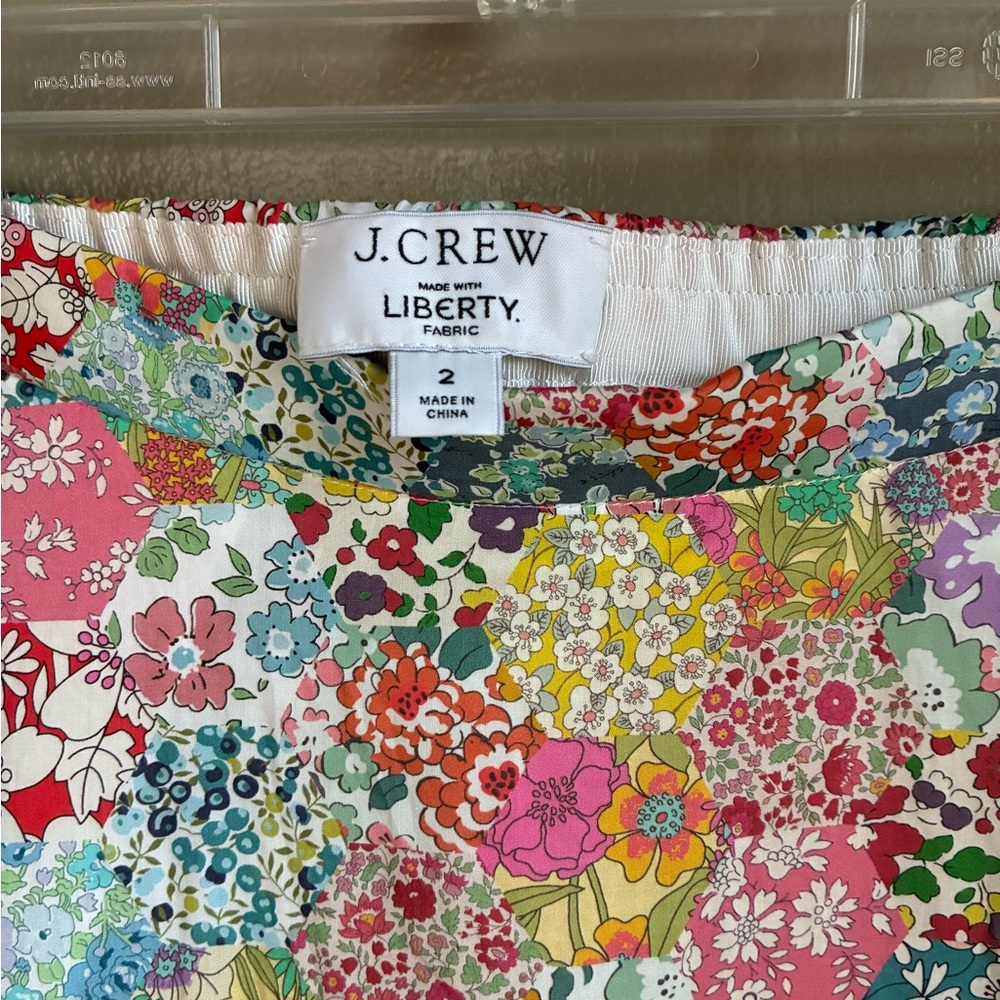 J. Crew Tiered maxi skirt in Liberty® Patchwork Dream floral - 2 - Picture 5 of 5